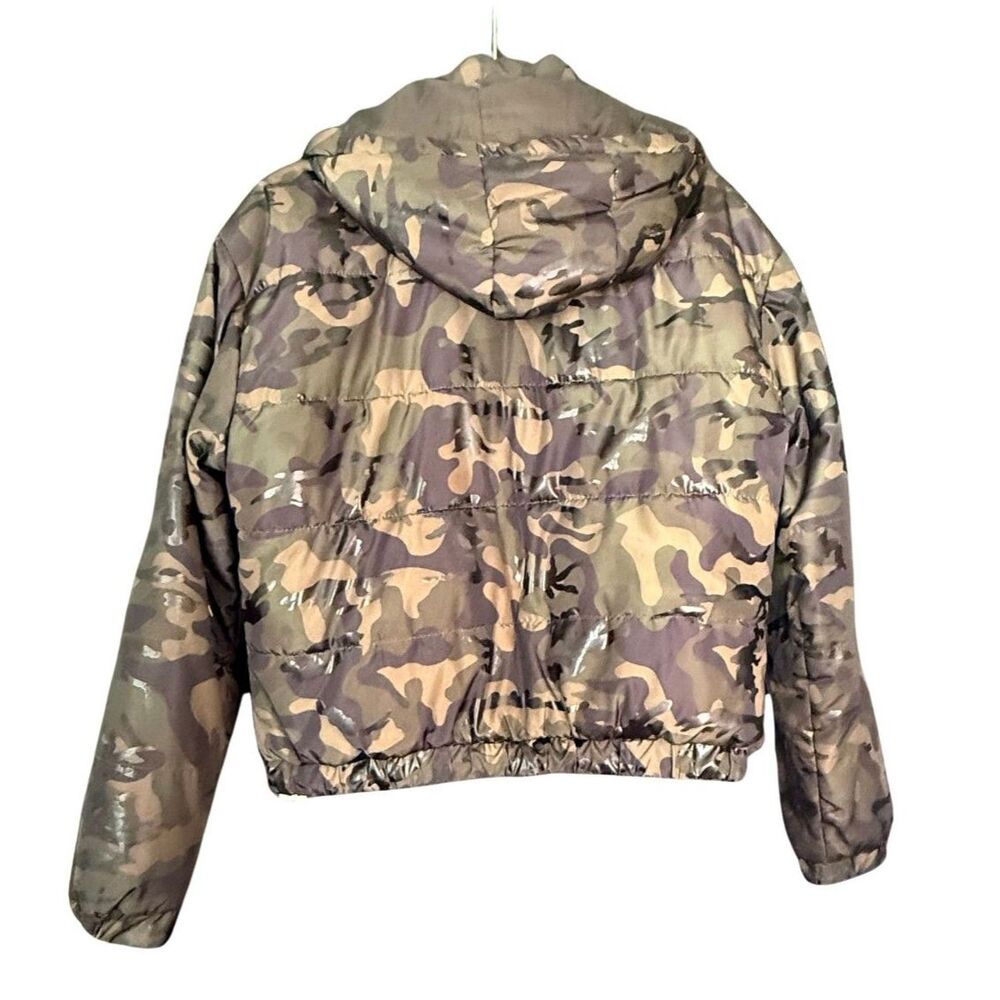 Ashley by 26 International Women’s Camouflage Puffer Jacket Size L Camo Coat - Picture 2 of 8
